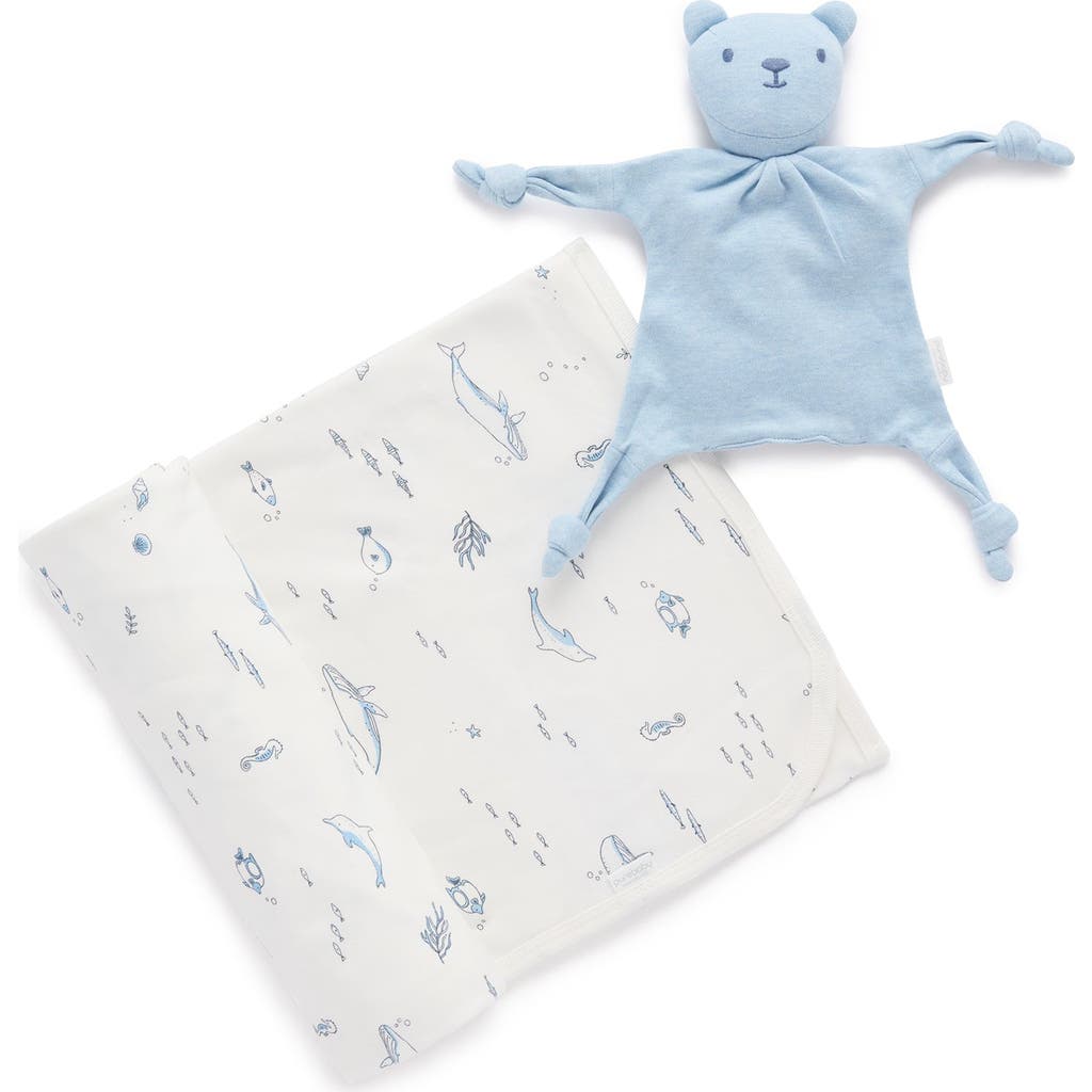Purebaby Stretch Swaddle & Comforter Gift Pack