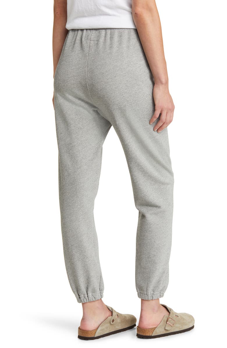 THE GREAT. The Stadium French Terry Sweatpants, Alternate, color, 