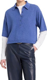 TWP SS Polo Sweater