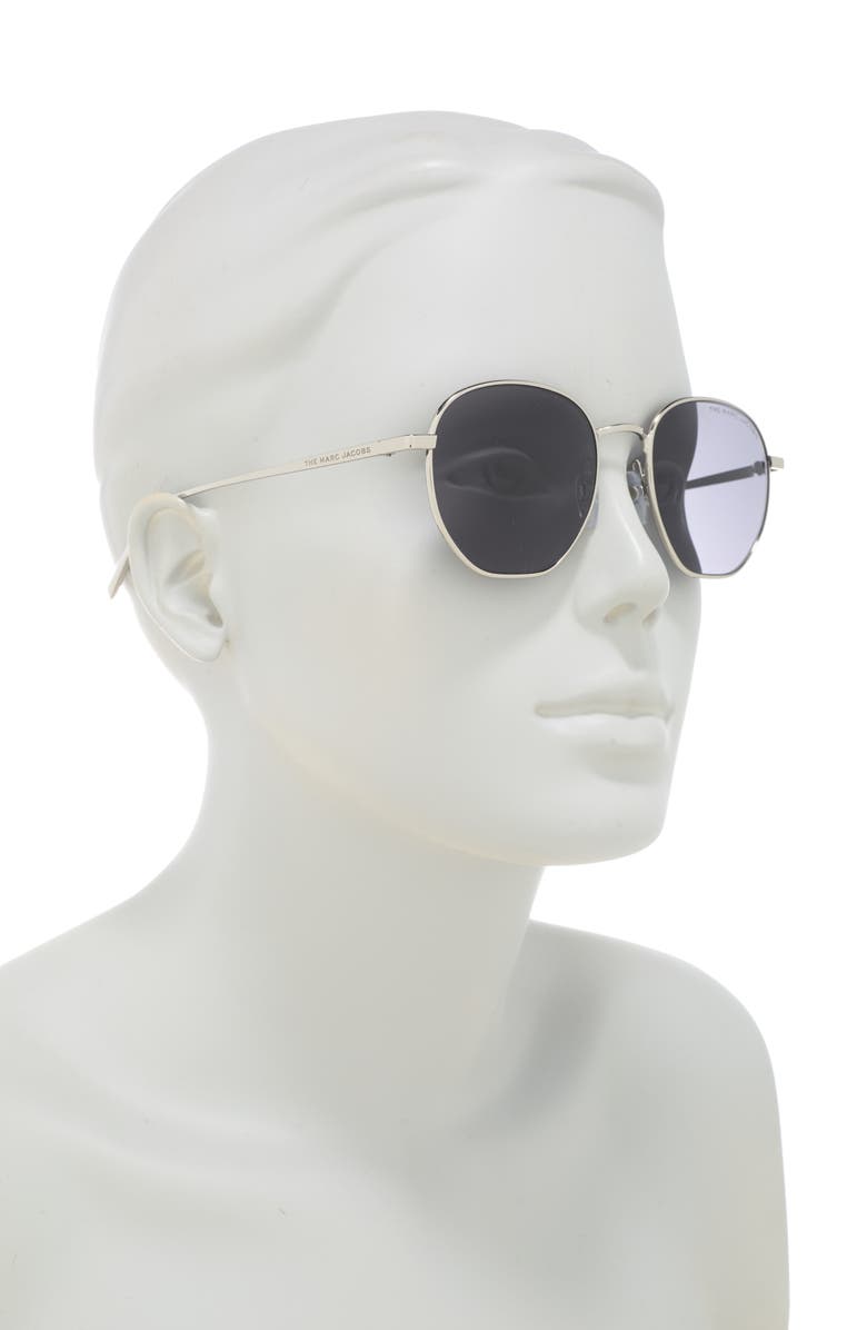 Marc Jacobs 51mm Marc Round Sunglasses, Alternate, color, 