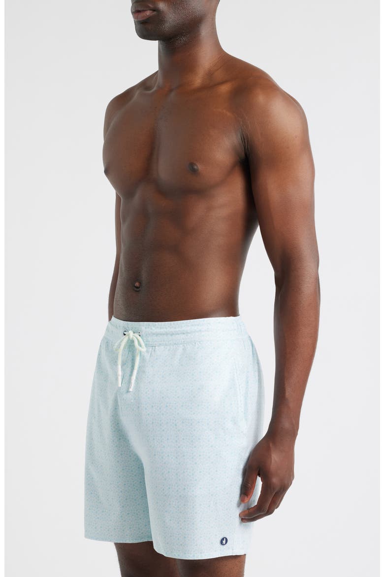 Anemone Swim Trunks, Alternate, color, WHITE