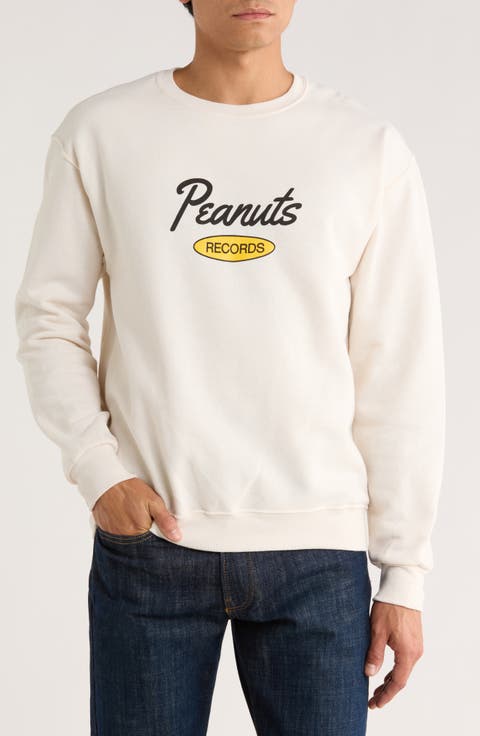 Peanuts Records Graphic Pullover