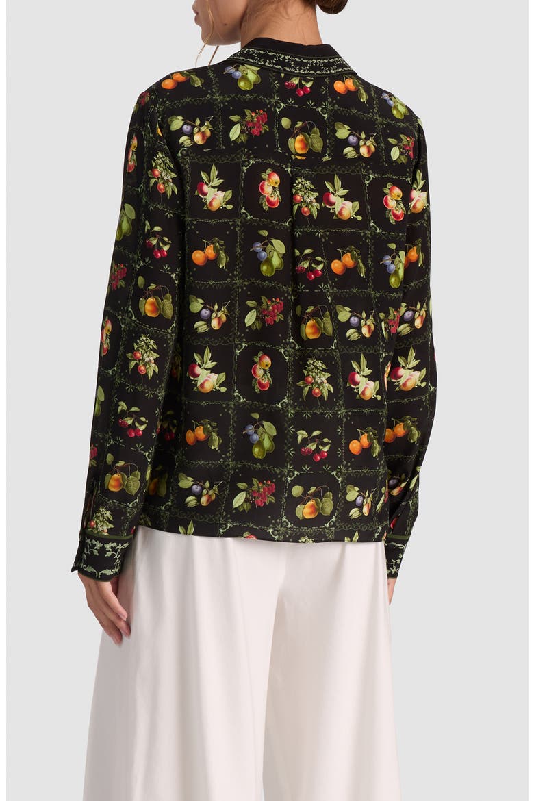 Willa Silk Top, Alternate, color, HARVEST