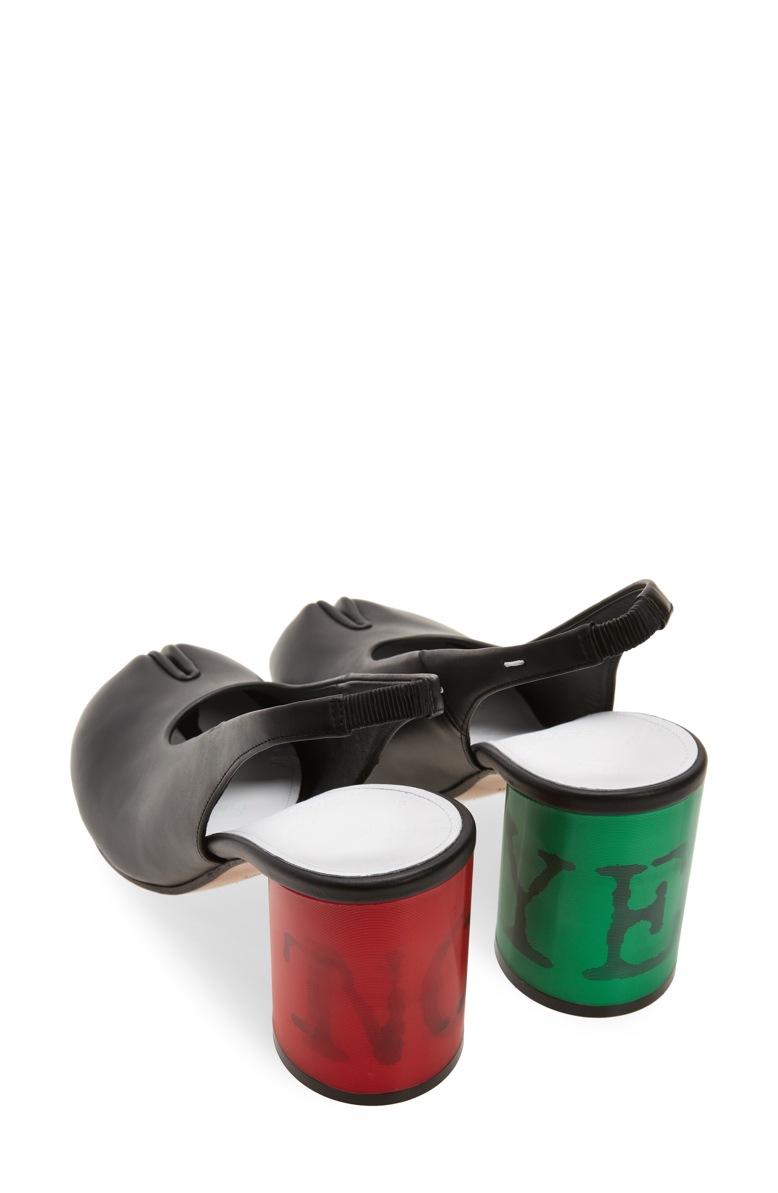 Maison Margiela Tabi Slingback Pump, Alternate, color, 