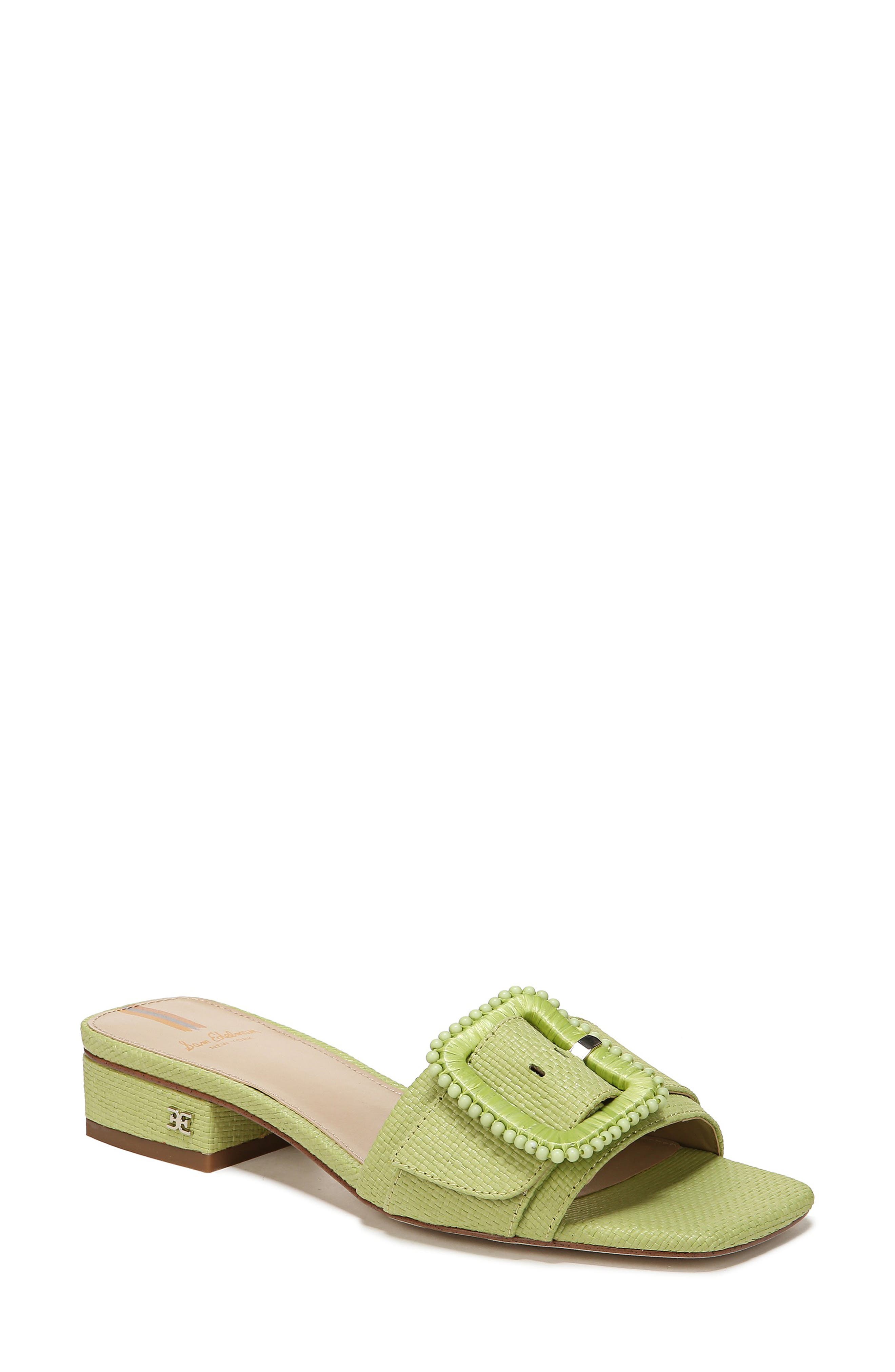 Deacon Raffia Sandal, Main, color, SUMMER PEAR