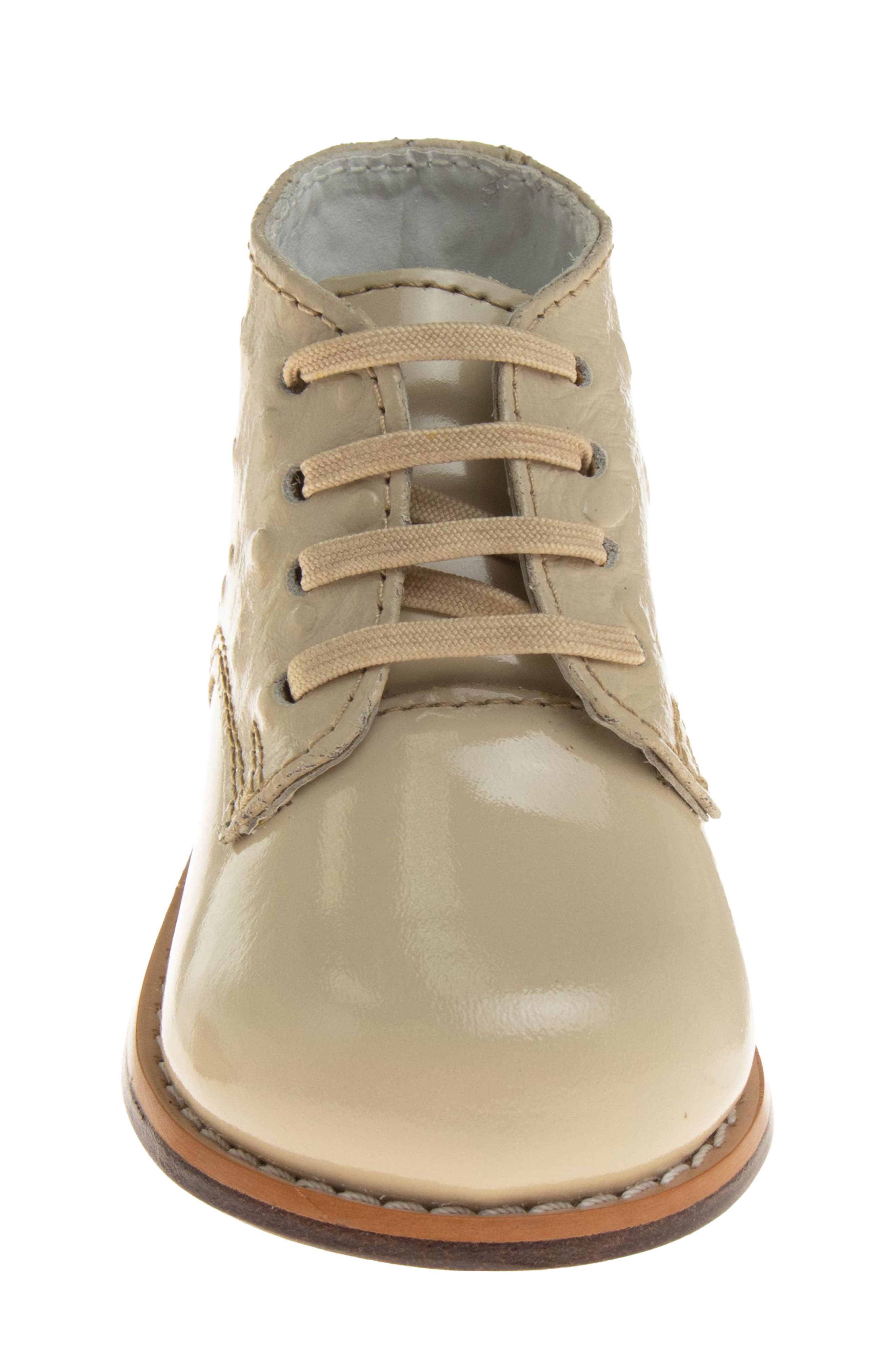 BABY UNISEX MEDIUM WIDTH, Alternate, color, BEIGE PATENT OYSTER