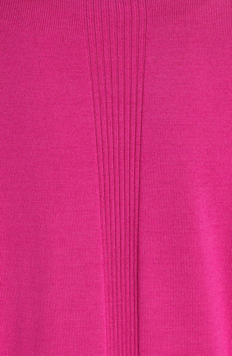 St. John Collection Jersey & Silk Cardigan, Alternate, color,