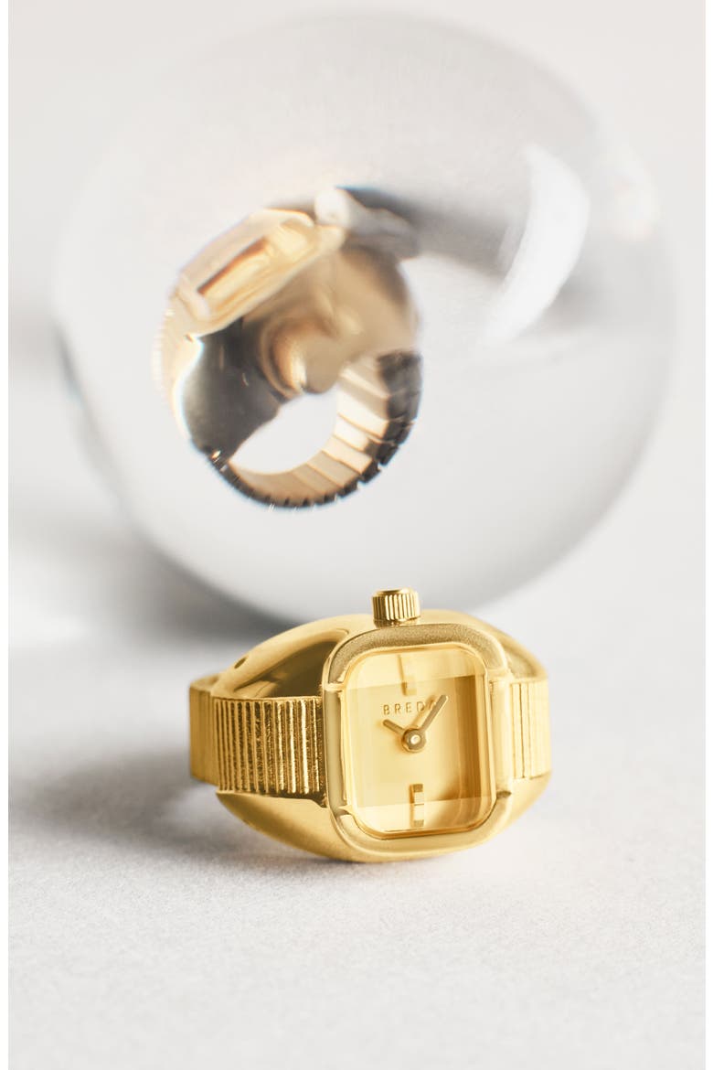 Nocturne Time Ring, 16mm, Alternate, color, DEEP GOLD/AMBER