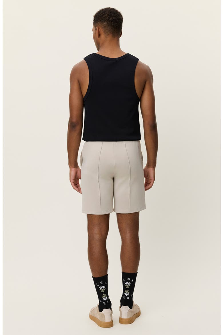 Ballier Crew Track Shorts, Alternate, color, LIGHT SAND