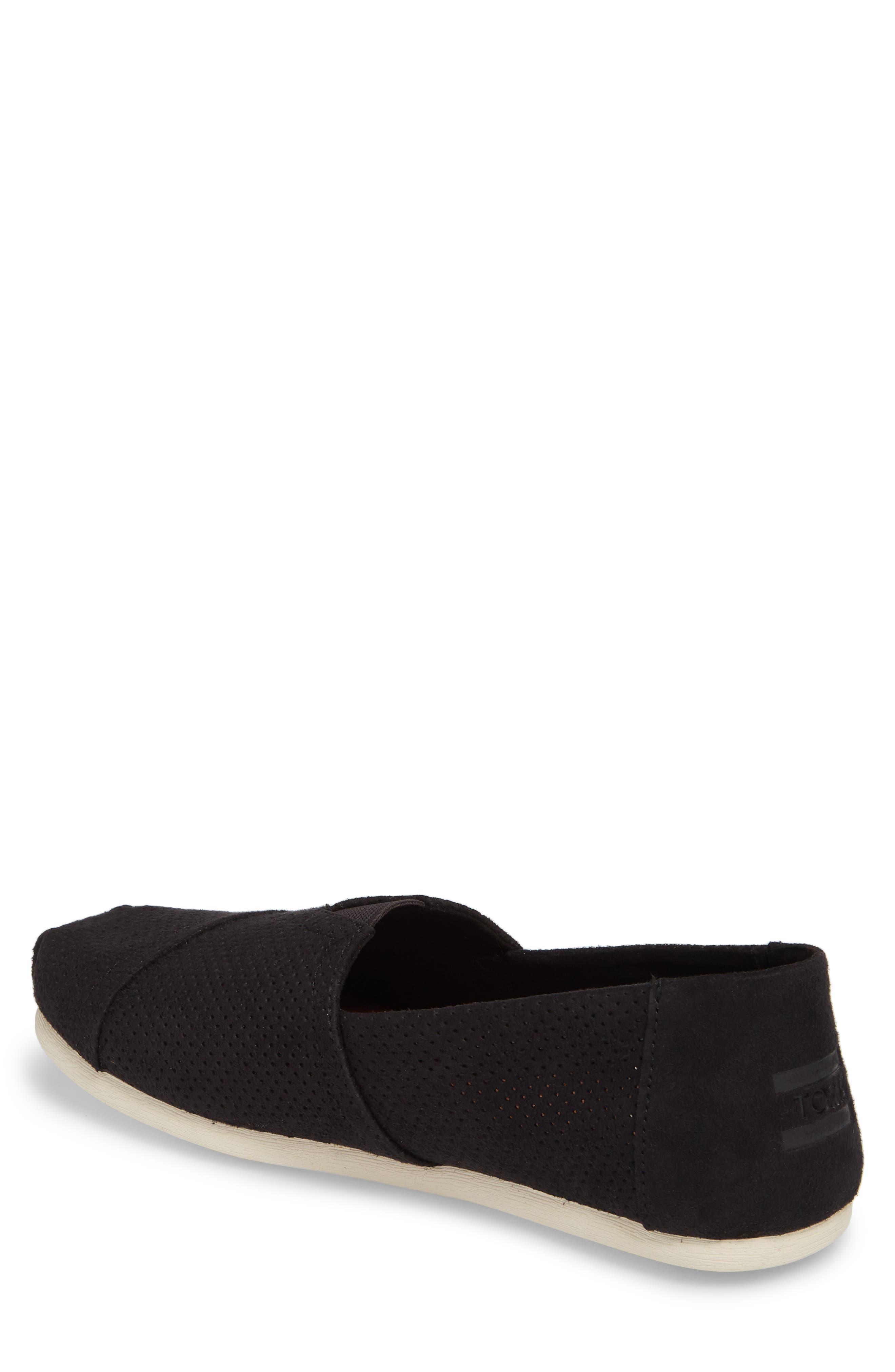 TOMS Alpargata Perforated Slip-On, Alternate, color, 