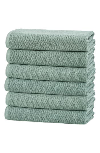 Woven & Weft Popcorn Texture 6-piece Towel Set