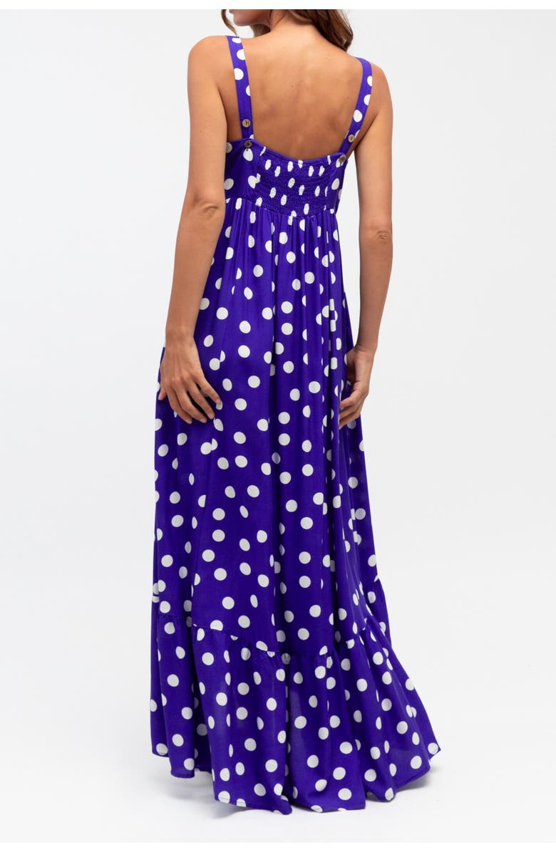 Label of Love Spot Maxi Dress, Alternate, color, Blue