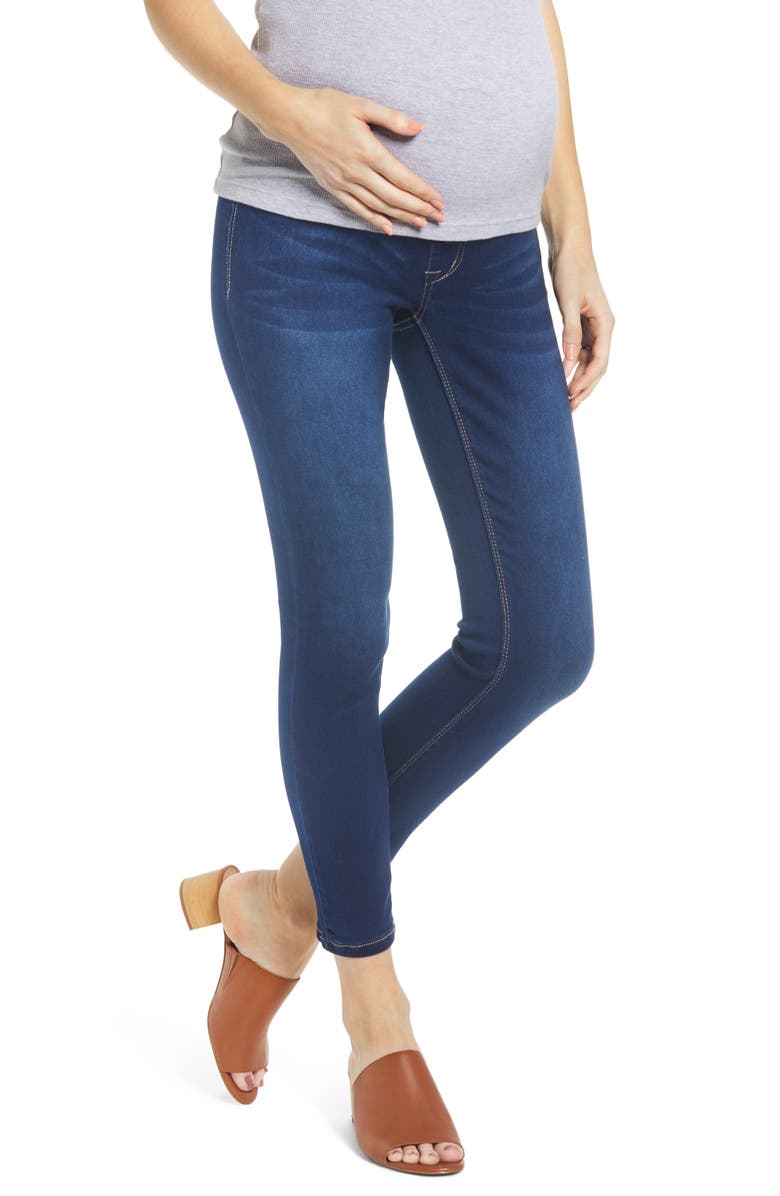 1822 Denim Butter Maternity Ankle Skinny Jeans, Main, color,