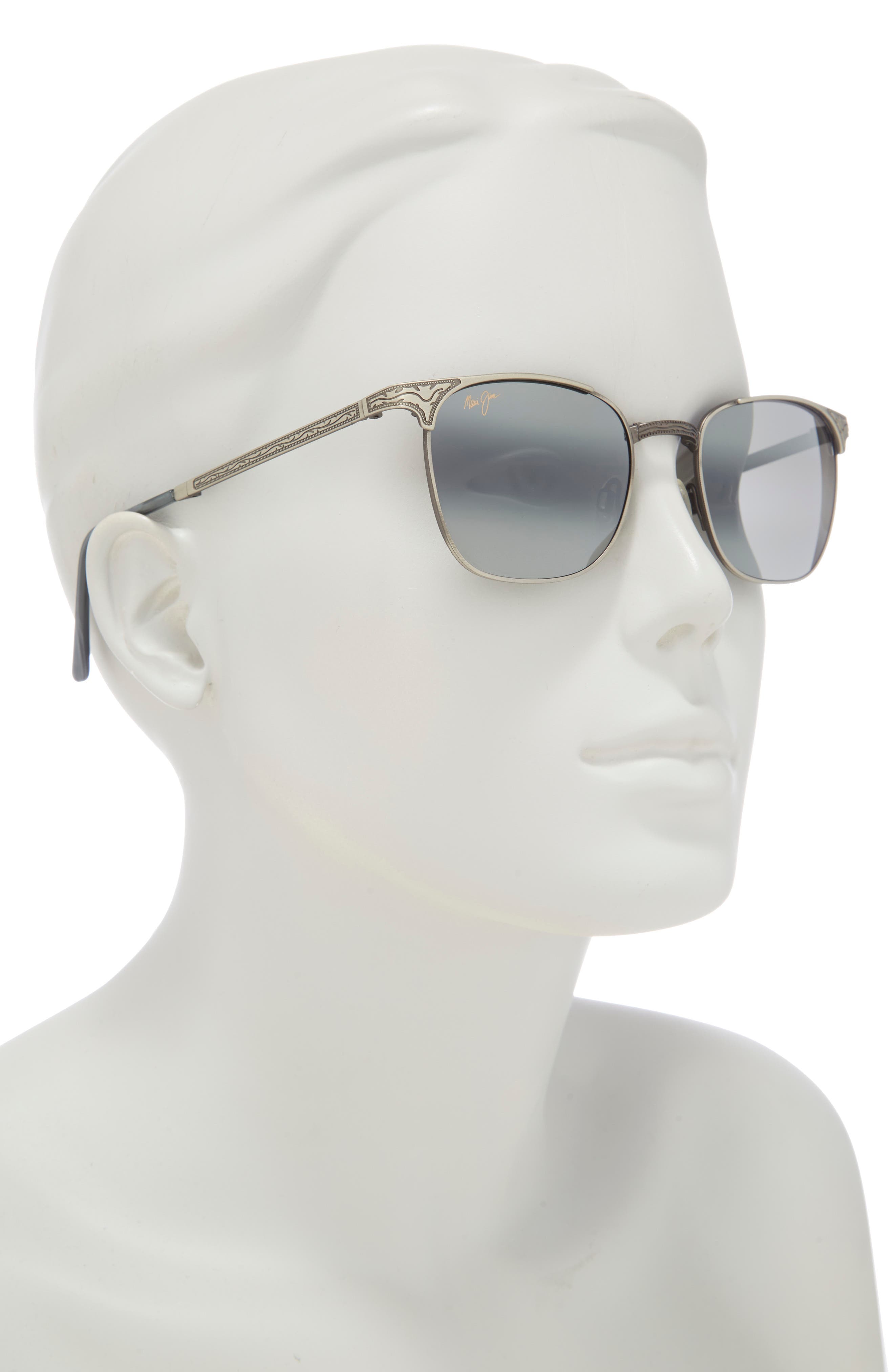 Maui Jim 52mm Square Polarized Sunglasses | Nordstromrack