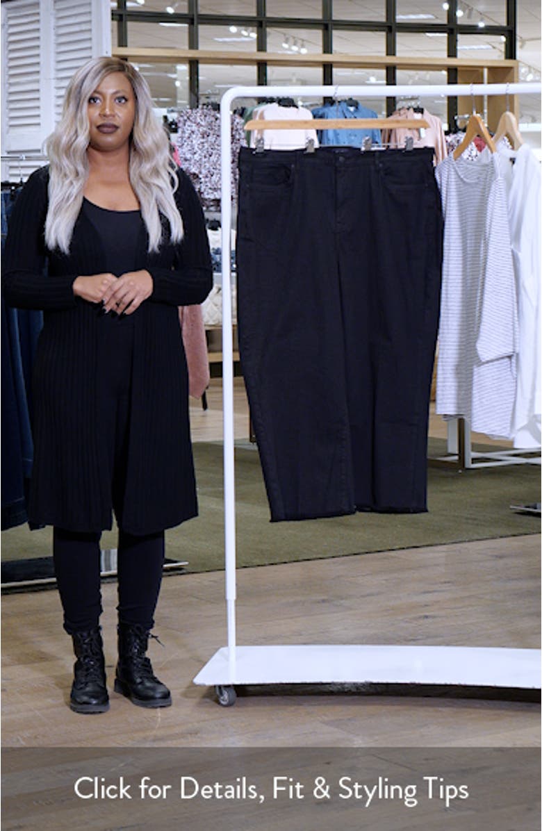 Coco High Waist Relaxed Crop Wide Leg Jeans, sales video thumbnail