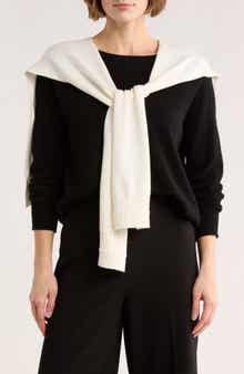 Derek Lam 10 Crosby The Cotton & Wool Shrug