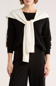 Derek Lam 10 Crosby The Cotton & Wool Shrug