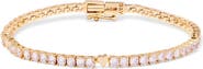 Brook and York Coco Heart Tennis Bracelet