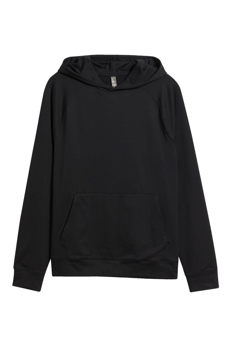 Live In Pullover Hoodie, Alternate, color, BLACK