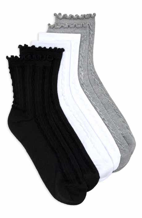 3-Pack Assorted Ankle Socks