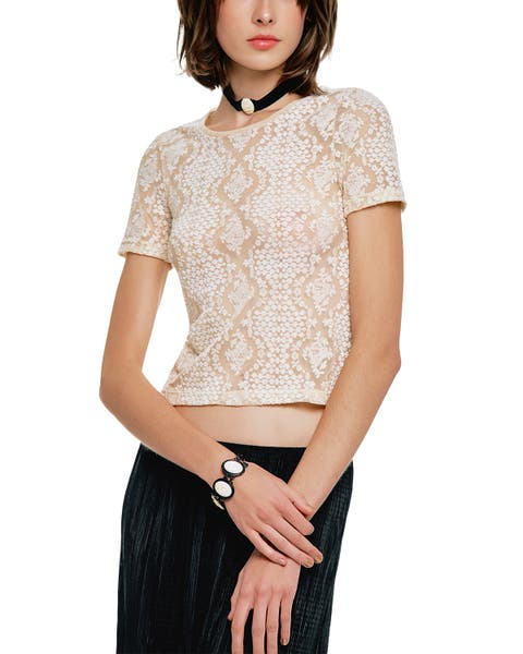 Victorian Lace Combo T-Shirt