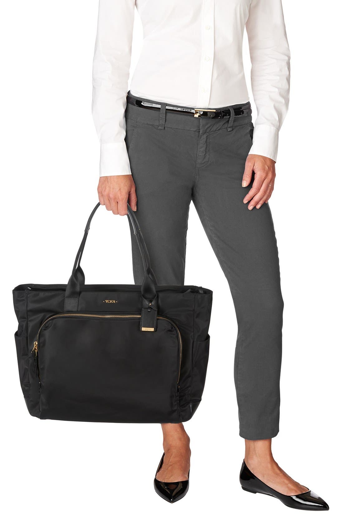 TUMI Mansion Shoulder Tote/Baby Bag, Alternate, color, 