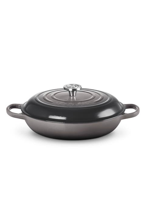 Signature 3.5-Quart Enameled Cast Iron Braiser