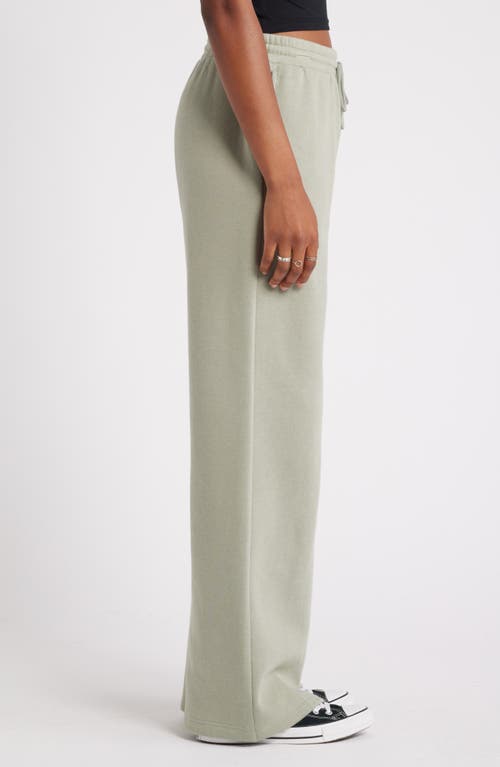 Bp. Wide Leg Fleece Pants In Neutral