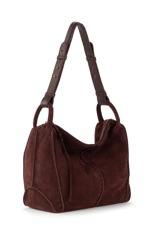 The Sak Los Feliz Hobo Leather Bag In Brown