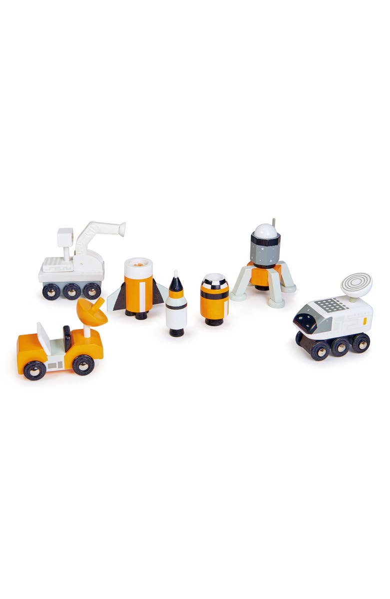 Tender Leaf Toys Space Voyager Wooden Playset, Main, color, Multi