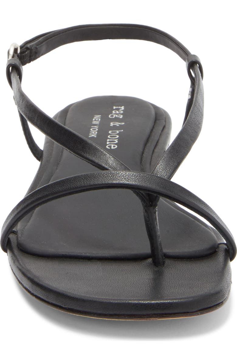 rag & bone Giselle Slingback Sandal, Alternate, color, Black