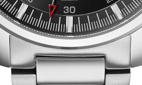 Hugo Boss Boss Pioneer Chronograph Bracelet Watch, 44mm In Silver/black/silver