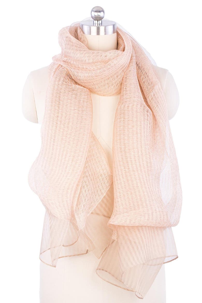 Sheer Social Wrap, Alternate, color, CHAMPAGNE
