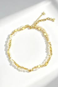 Classicharms Mia pearl necklace duo set