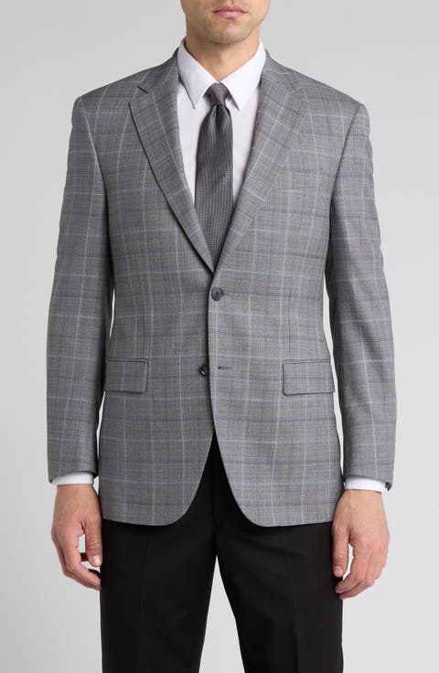 Flynn Classic Check Wool Sport Coat