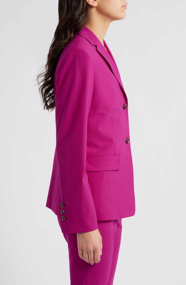 Theory Trace Tailored Blazer, Alternate, color, Wildflower