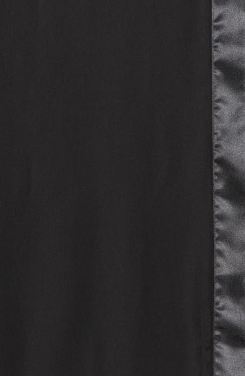 Nordstrom Rack Oversize Chiffon Border Scarf In Black