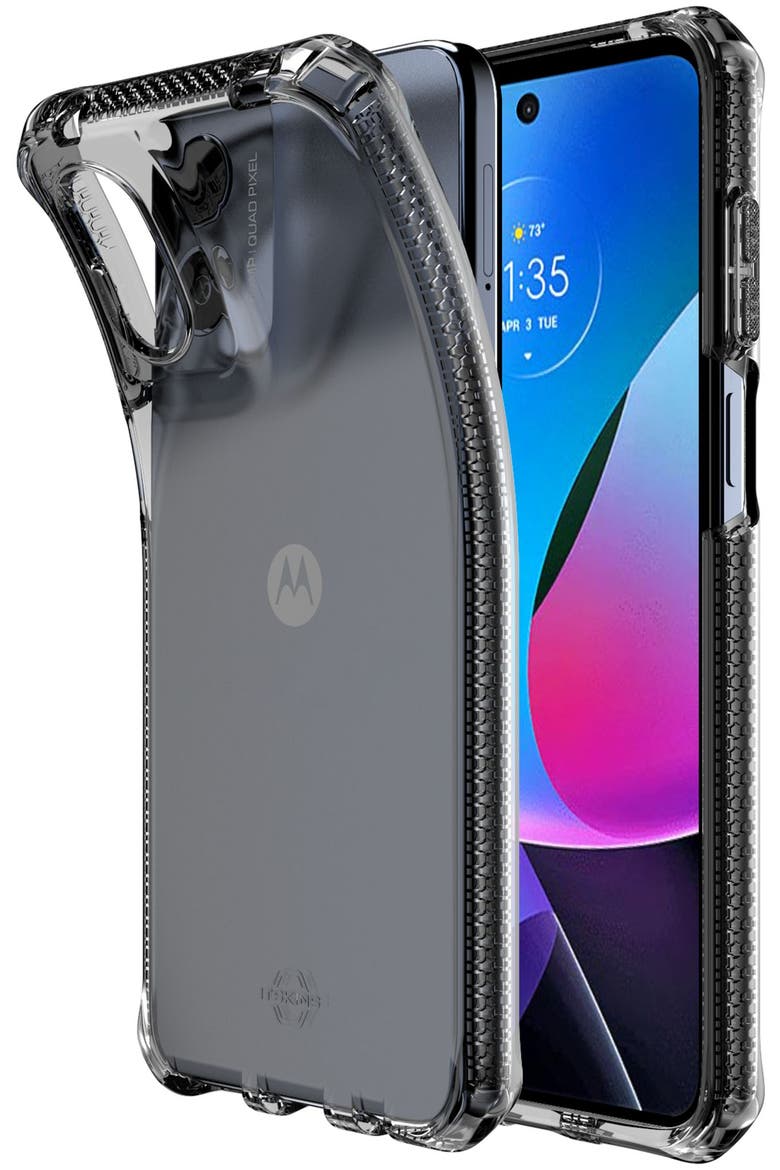 Spectrum_R Clear Case for Motorola Moto G Play, Main, color, Black