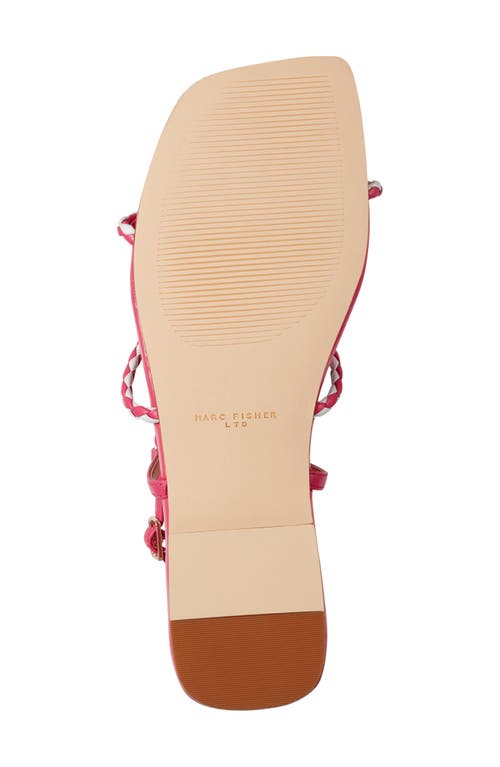 Marc Fisher Ltd Maze Strappy Sandal In Medium Pink