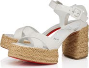 Christian Louboutin Calakala Espadrille Platform Sandal