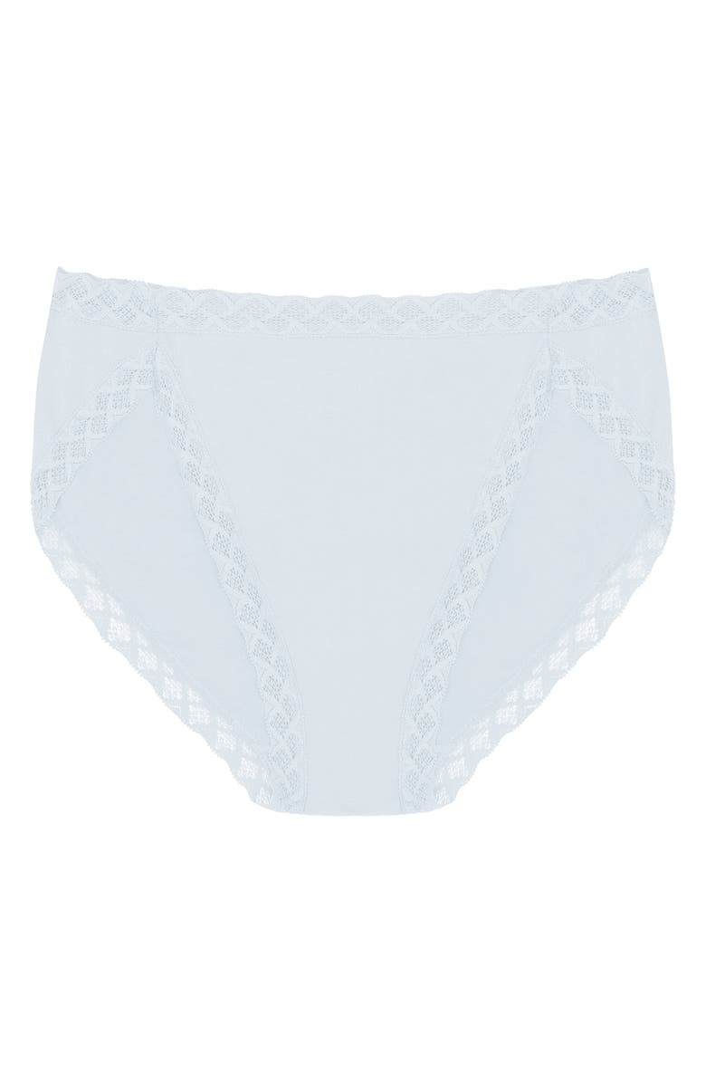 Natori Bliss Cotton French Cut Briefs, Alternate, color, Quarry