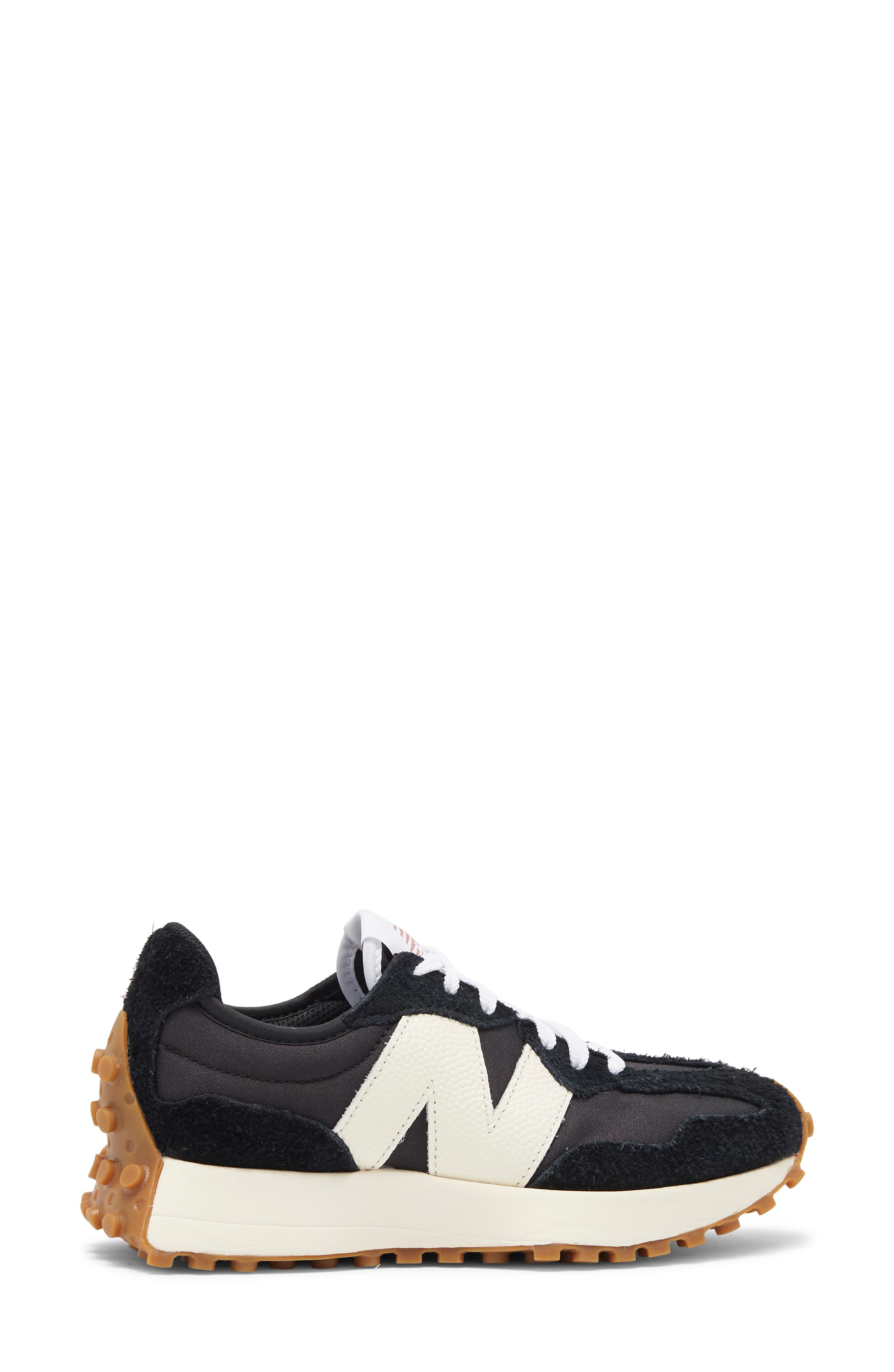 New Balance 327 Sneaker, Alternate, color, Black/ Natural
