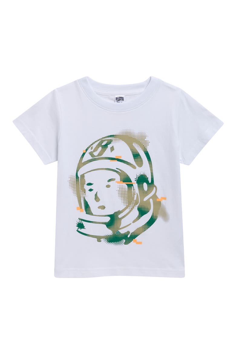 Kids' Astro Camo Cotton Graphic T-Shirt, Main, color, WHITE
