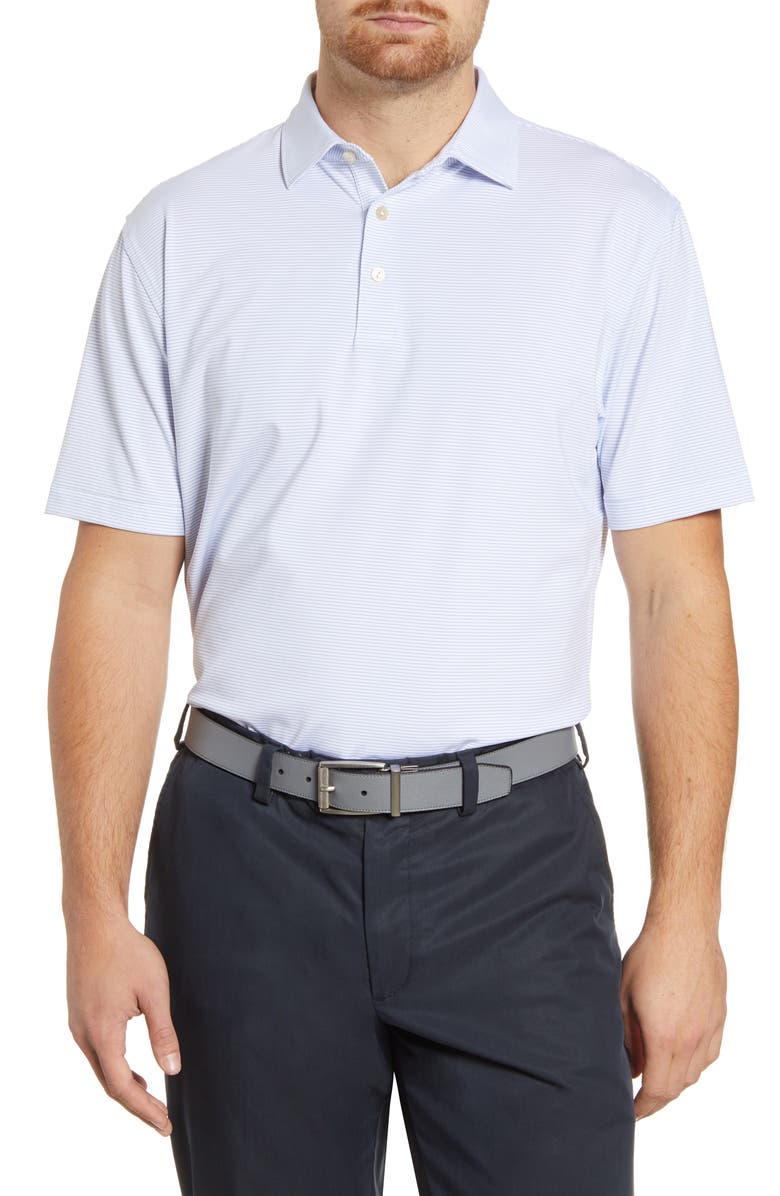 Peter Millar Halford Stripe Performance Polo, Main, color, 