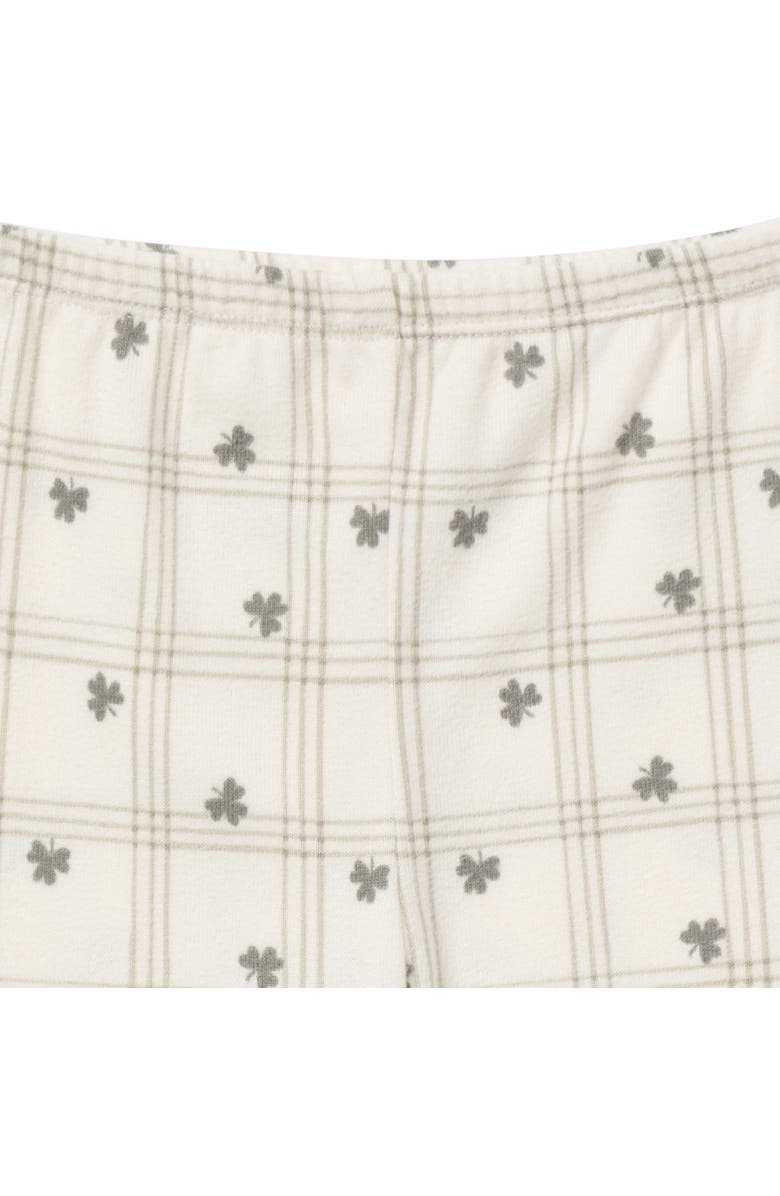 Modern Moments<sup>™</sup> by Gerber Shamrock Pajama Set, Alternate, color, Ivory Shamrock