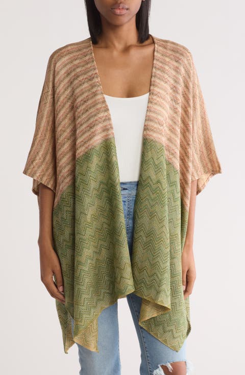 Colorblock Lurex Topper