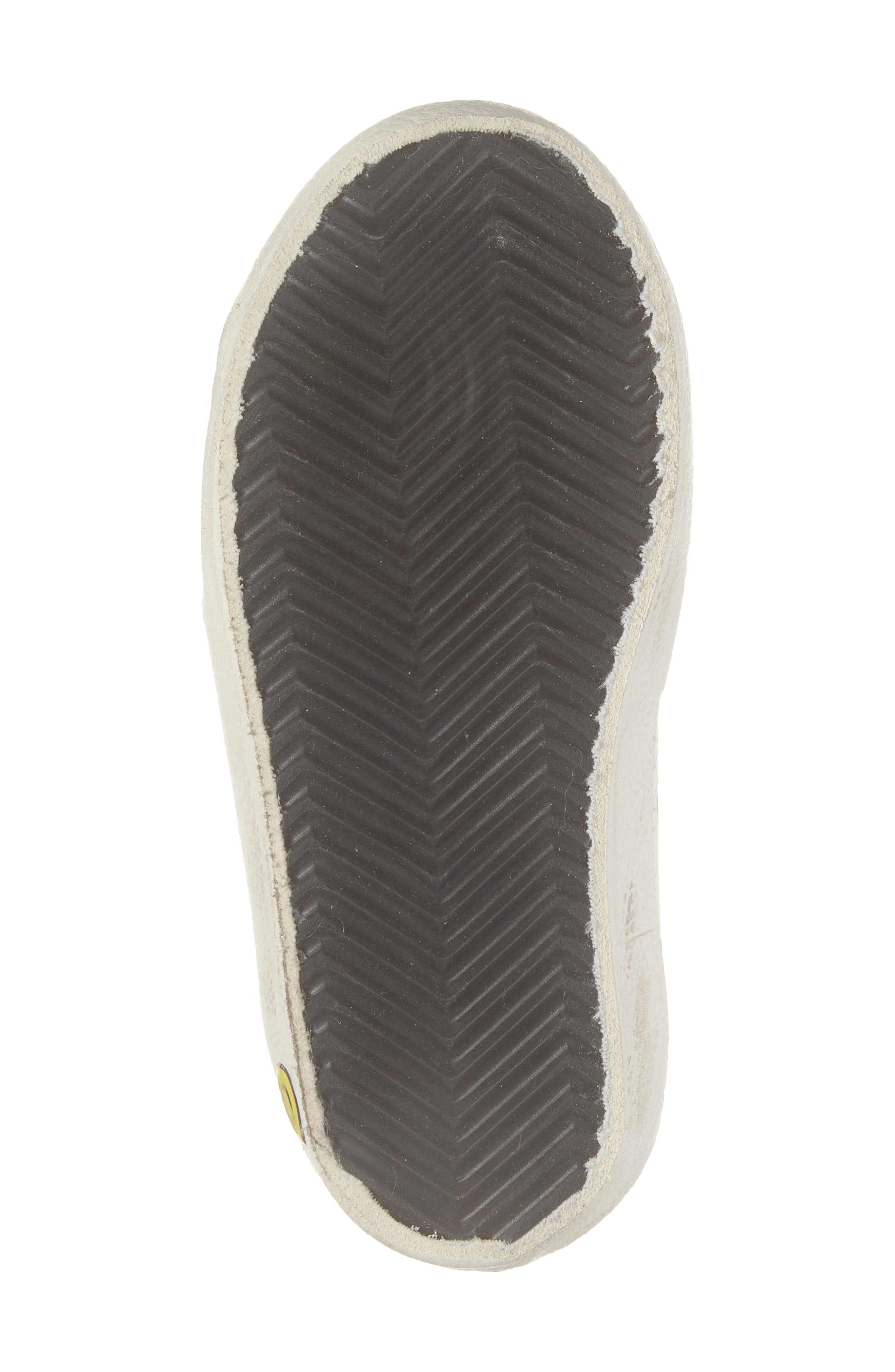 Kids' Old School Sneaker, Alternate, color, WHITE/ ICE/ SILVER