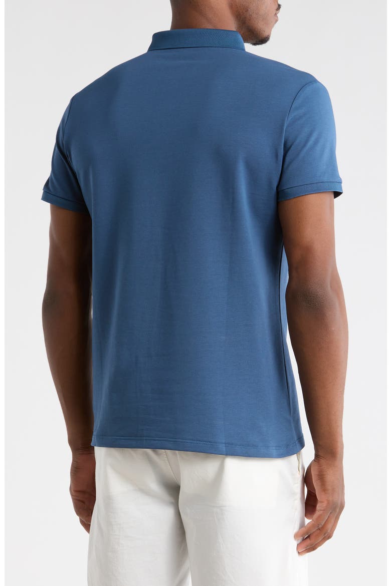 Knit Polo, Alternate, color, DEEP NAVY