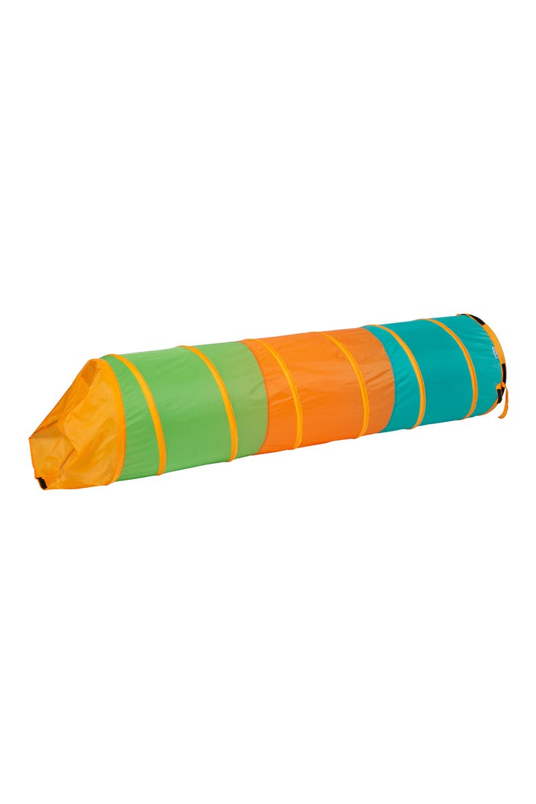 Kids' Find Me Collapsible Play Tunnel, Alternate, color, ORANGE MULTI