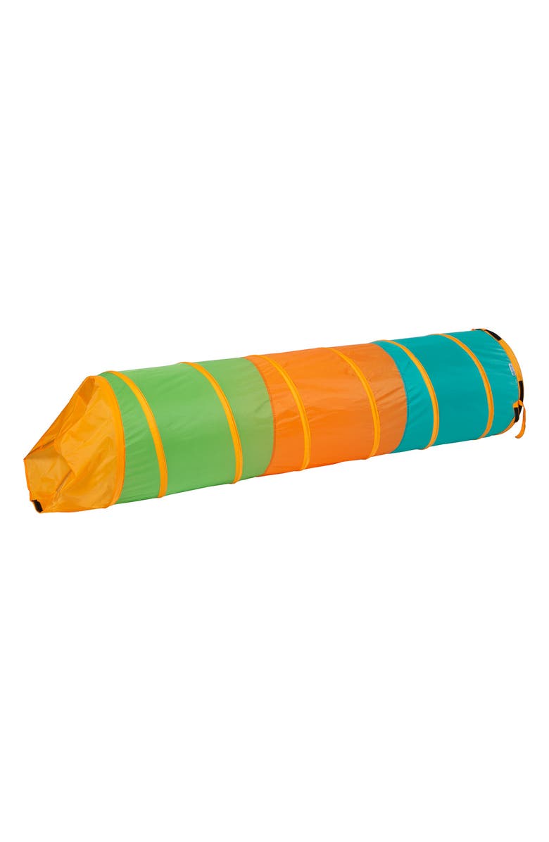 Pacific Play Tents Kids' Find Me Collapsible Play Tunnel, Alternate, color, Orange Multi